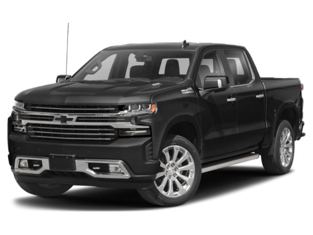 Black 2019 Chevrolet Silverado 1500 High Country Crew Cab 4WD Pickup Truck Four-Wheel Drive 8-Speed Automatic Overdrive