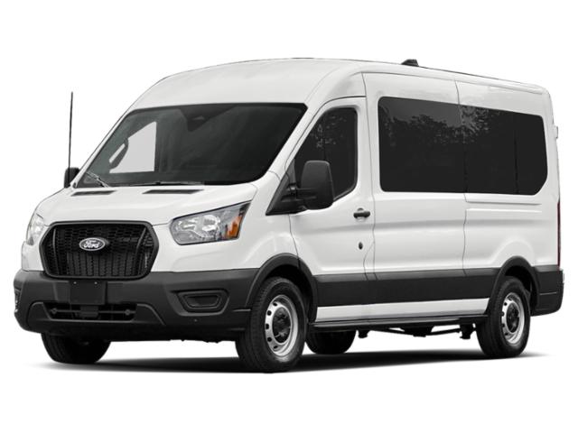 Oxford White 2026 Ford Transit Passenger 350 XLT Medium Roof LB AWD Van All-Wheel Drive