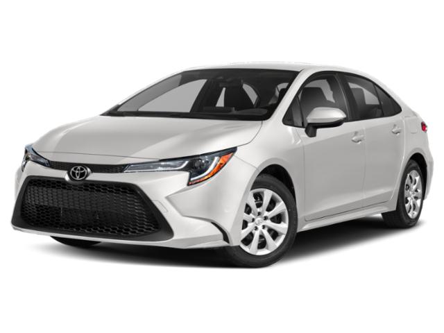 2022 White Toyota Corolla LE Sedan