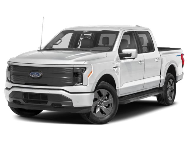 2025 Space White Metallic Ford F-150 Lightning Lariat Truck