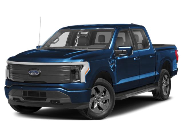 2025 Antimatter Blue Metallic Ford F-150 Lightning Lariat Truck
