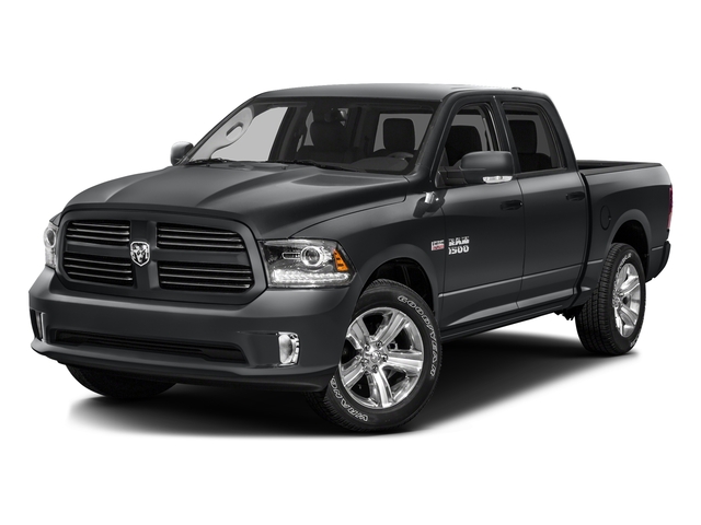 2016 Granite Crystal Metallic Clearcoat Ram 1500 Big Horn 4X4 Truck