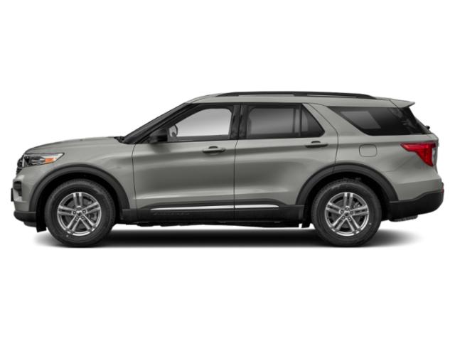 2020 Iconic Silver Metallic Ford Explorer XLT RWD SUV