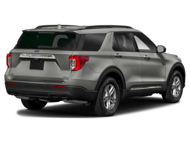 2020 Iconic Silver Metallic Ford Explorer XLT RWD SUV