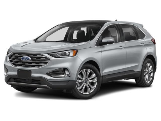 2022 Silver Metallic Ford Edge Titanium SUV