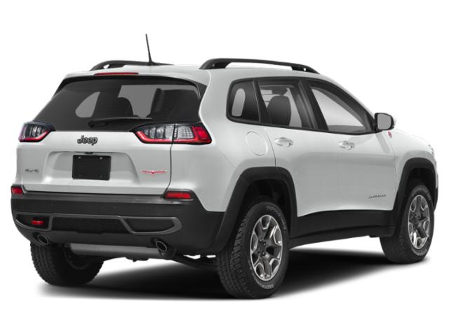 2021 Bright White Clearcoat Jeep Cherokee Trailhawk 4X4 SUV