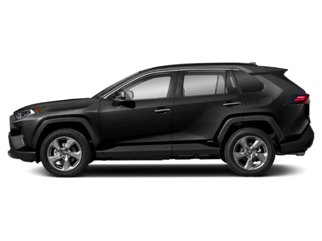 Used 2020 Midnight Black Metallic Toyota Hybrid Limited image 3