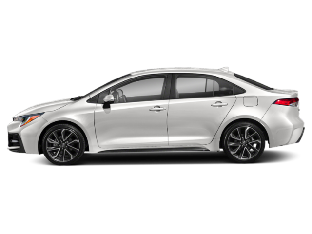 Used 2020 Super White Toyota SE image 3