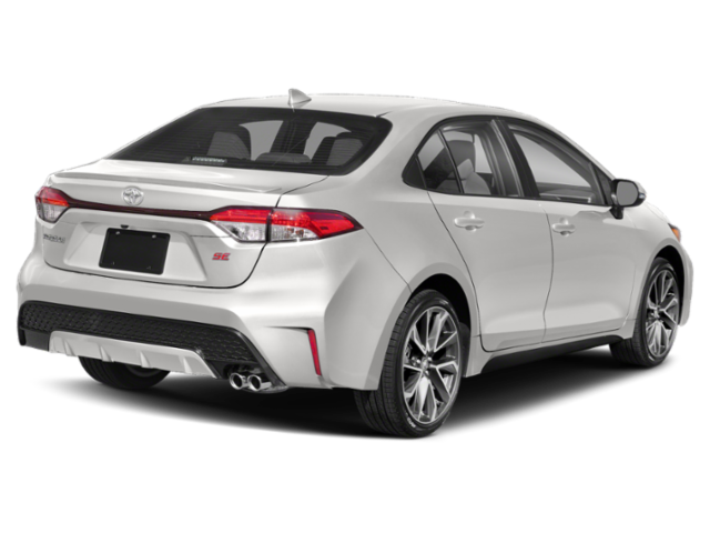 Used 2020 Super White Toyota SE image 2