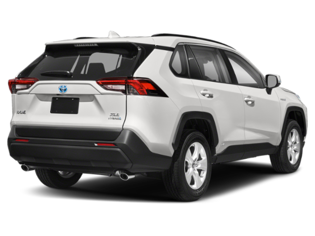 Used 2021 Super White Toyota Hybrid XLE image 10