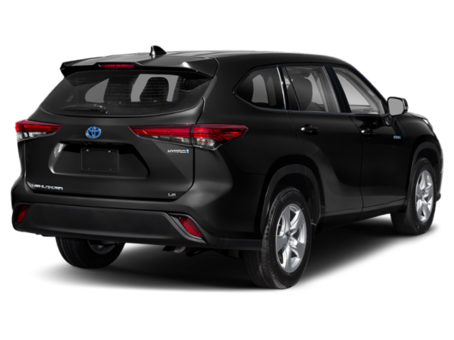 Used 2021 Midnight Black Metallic Toyota Hybrid XLE image 8