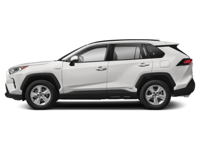 Used 2021 Super White Toyota Hybrid XLE image 11
