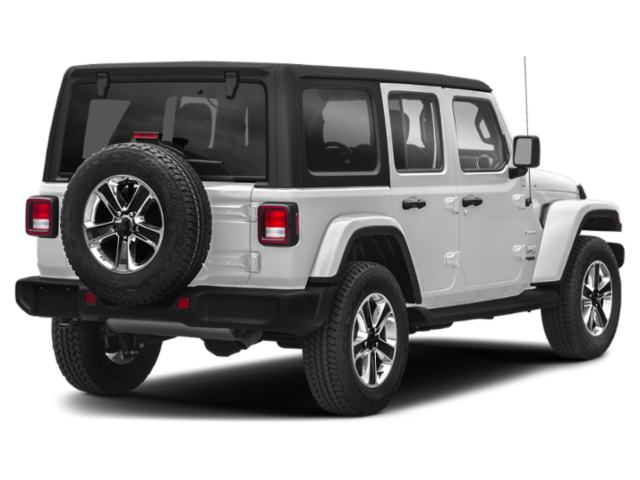 Used 2020 Bright White Clearcoat Jeep Sahara image 2
