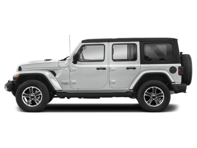 Used 2020 Bright White Clearcoat Jeep Sahara image 3
