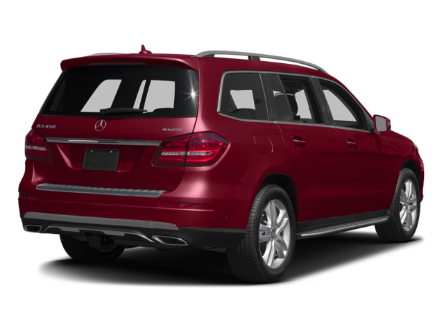 Used 2017 designo Cardinal Red Metallic Mercedes-Benz GLS 450 image 2