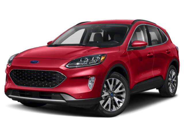 Used 2020 Rapid Red Metallic Tinted Clearcoat Ford Titanium Hybrid image 5