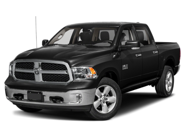 Used 2023 Diamond Black Crystal Pearlcoat Ram SLT image 9