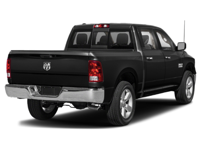 Used 2023 Diamond Black Crystal Pearlcoat Ram SLT image 10