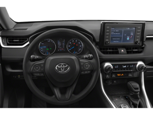 Used 2021 Super White Toyota Hybrid XLE image 12