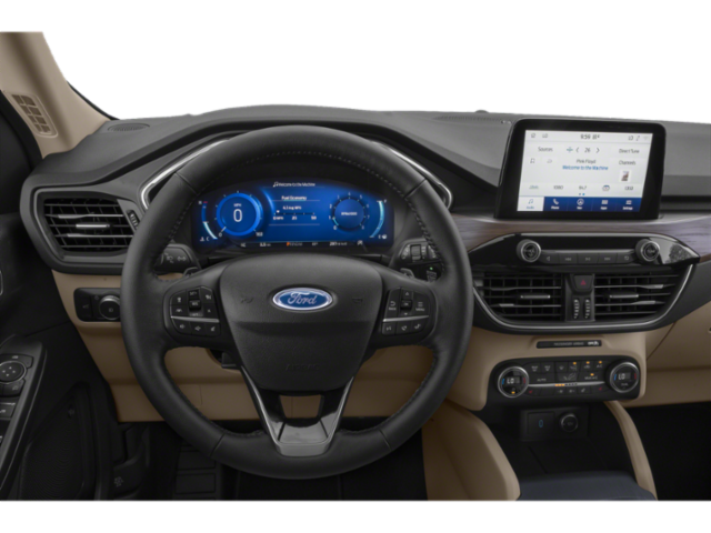 Used 2020 Rapid Red Metallic Tinted Clearcoat Ford Titanium Hybrid image 8