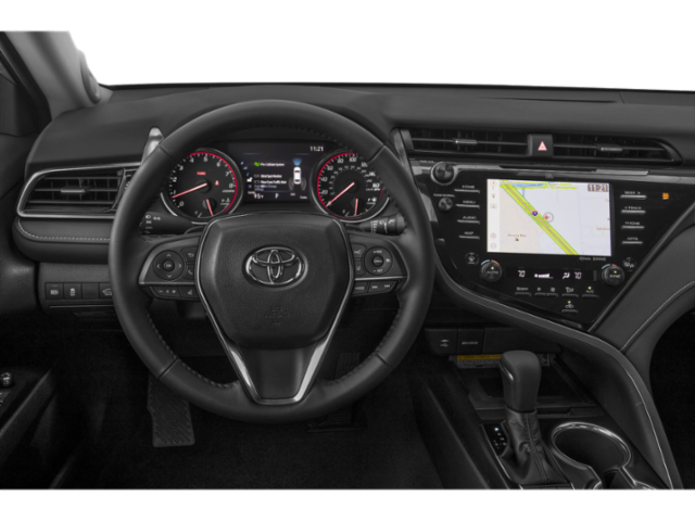 Used 2019 Wind Chill Pearl/Midnight Black Metallic Toyota XSE image 4