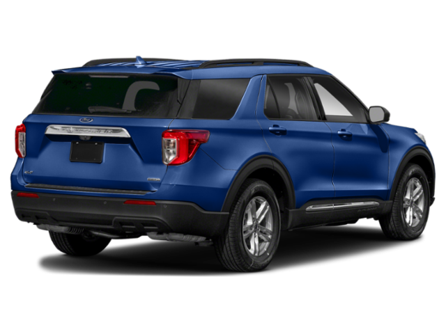 Used 2022 Atlas Blue Metallic Ford XLT image 2