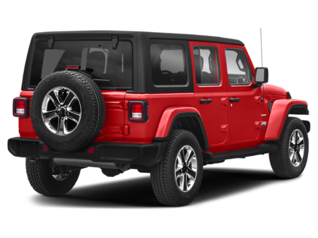 Used 2019 Firecracker Red Clearcoat Jeep Sahara image 2