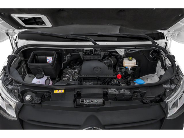 New 2025 Arctic+White Mercedes-Benz Cargo 144WB High Roof RWD 2.0L I4 Diesel Turbo SO image 12