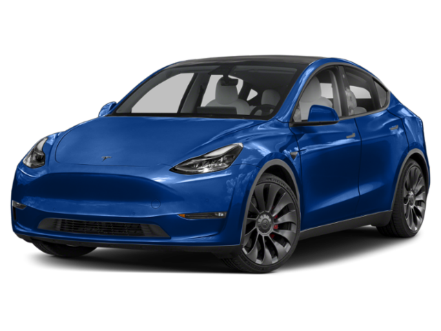 Used 2023 Deep Blue Metallic Tesla Performance image 2