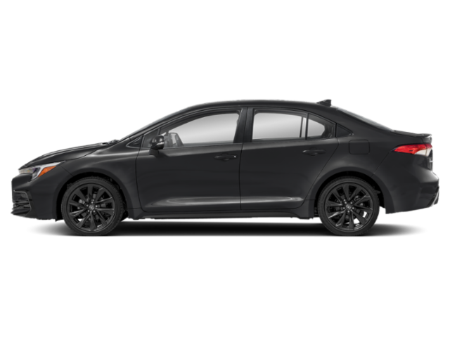 Used 2023 Midnight Black Metallic Toyota Hybrid SE image 3