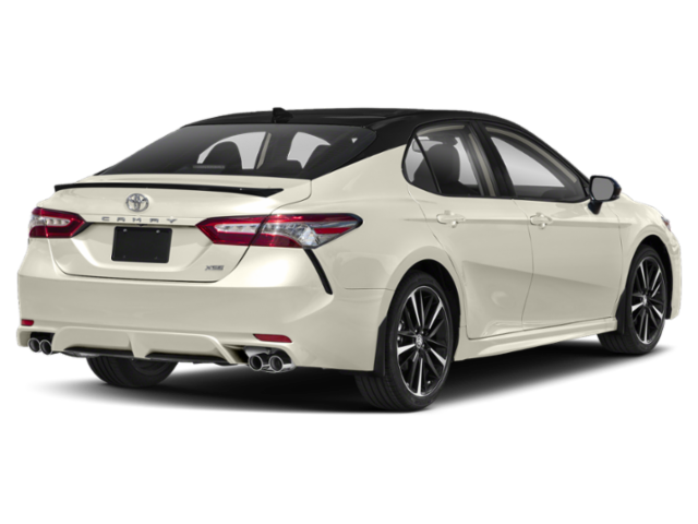 Used 2019 Wind Chill Pearl/Midnight Black Metallic Toyota XSE image 2