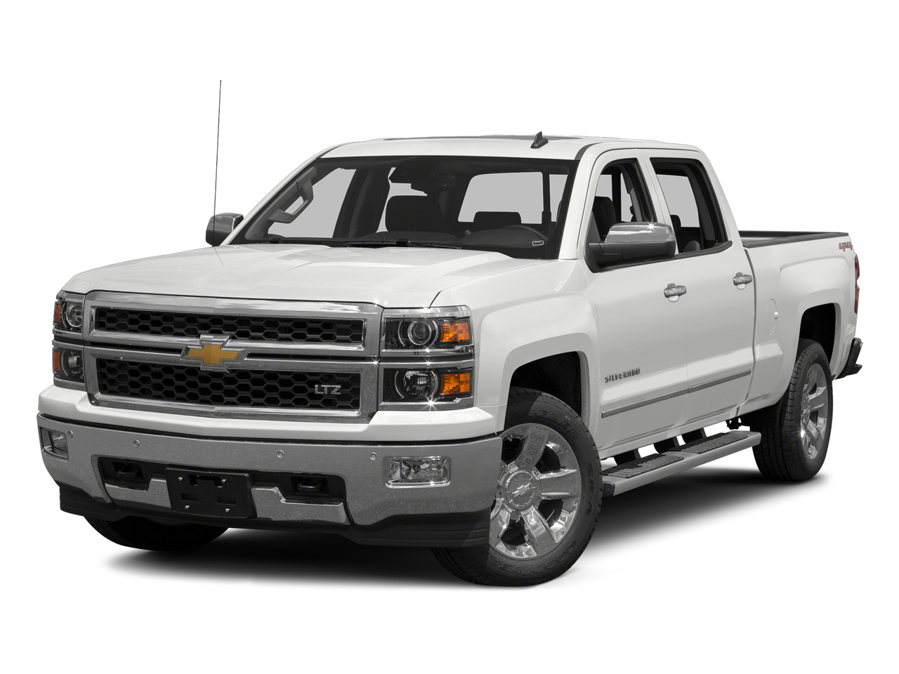Summit White 2015 Chevrolet Silverado 1500 LT Crew Cab Pickup Wake Forest NC