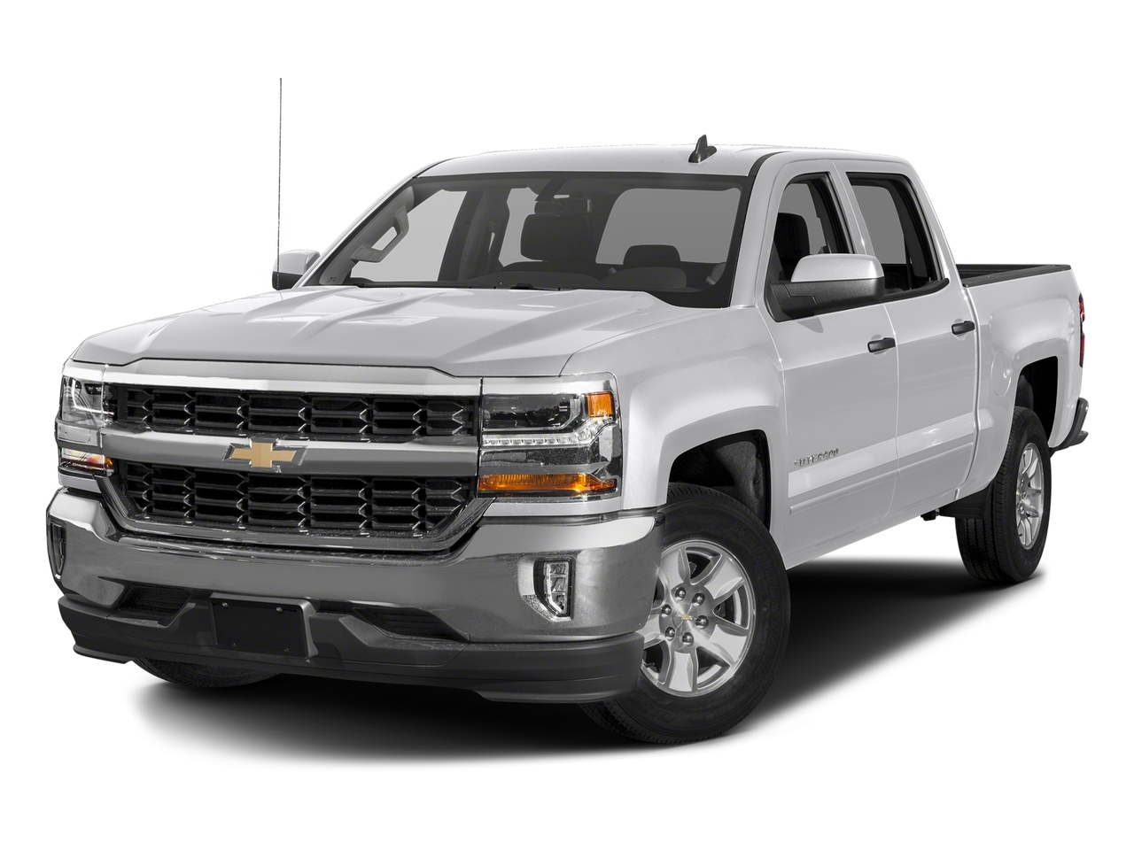 Silver Ice Metallic 2018 Chevrolet Silverado 1500 LT Crew Cab Pickup Wake Forest NC