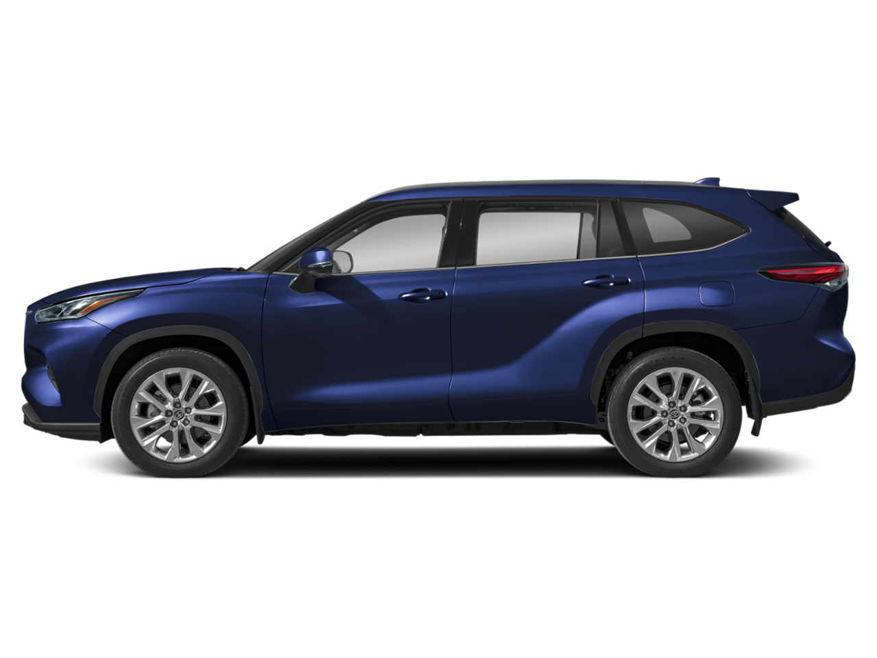 Blue 2023 Toyota Highlander SUV / Crossover All-Wheel Drive Automatic