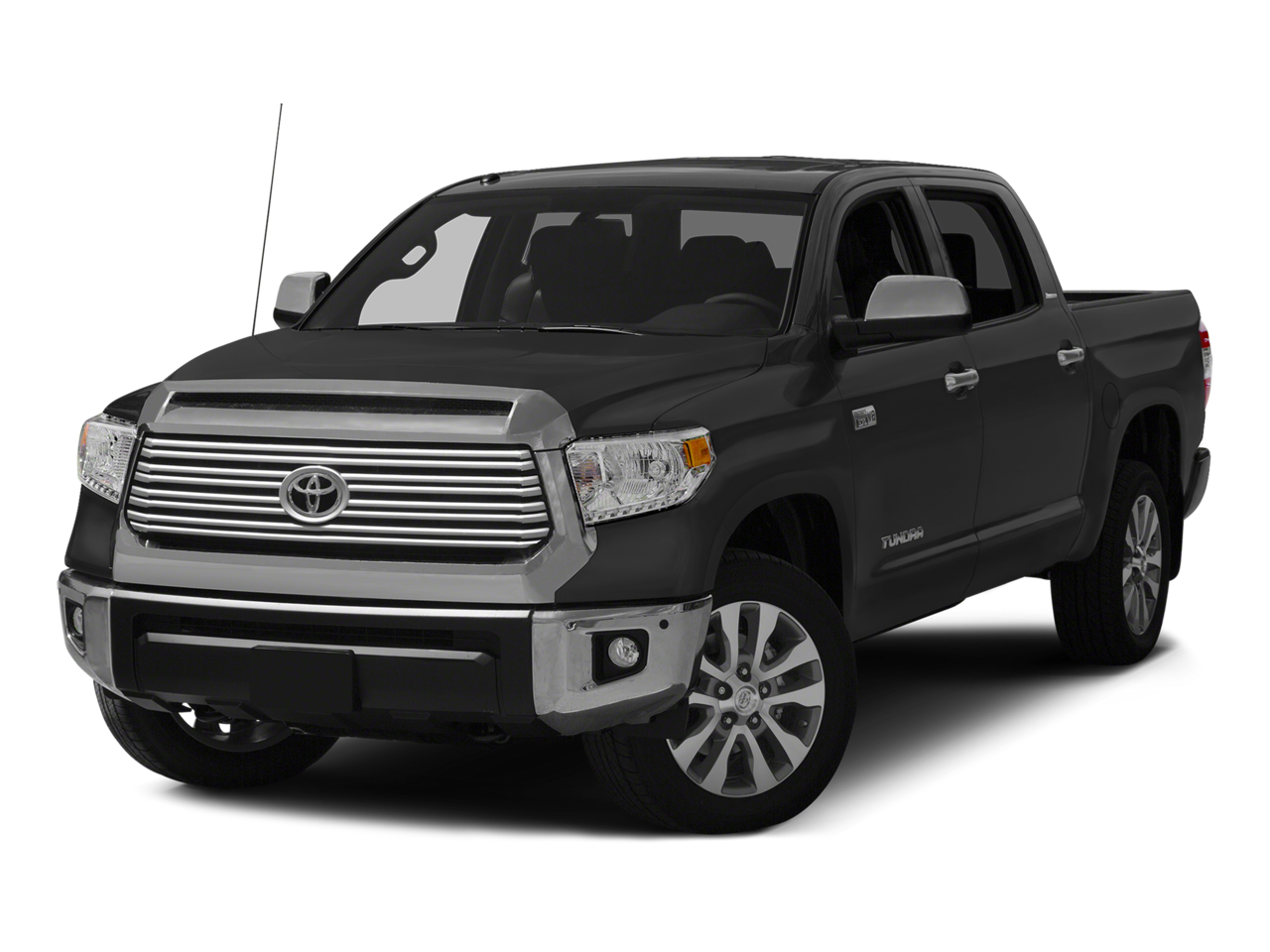Black 2015 Toyota Tundra Pickup Truck Four-Wheel Drive Automatic