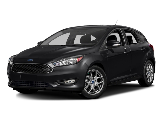 2016 Black Ford Focus SE FWD Sedan