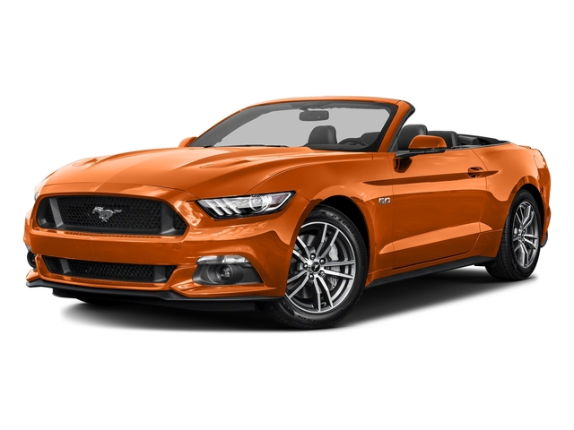 2016 Competition Orange Ford Mustang GT Premium RWD Convertible
