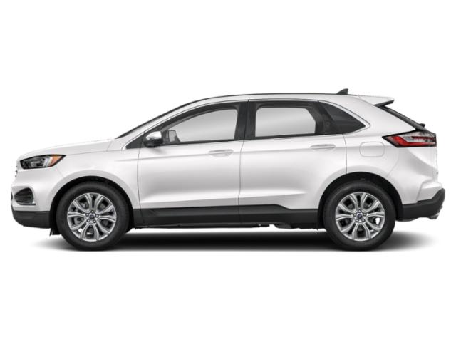 2021 White Ford Edge Titanium FWD SUV