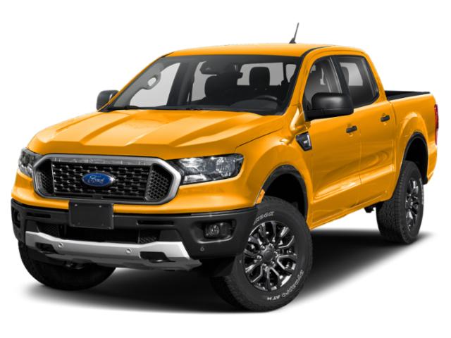 2021 Orange Ford Ranger XLT 4X4 Truck
