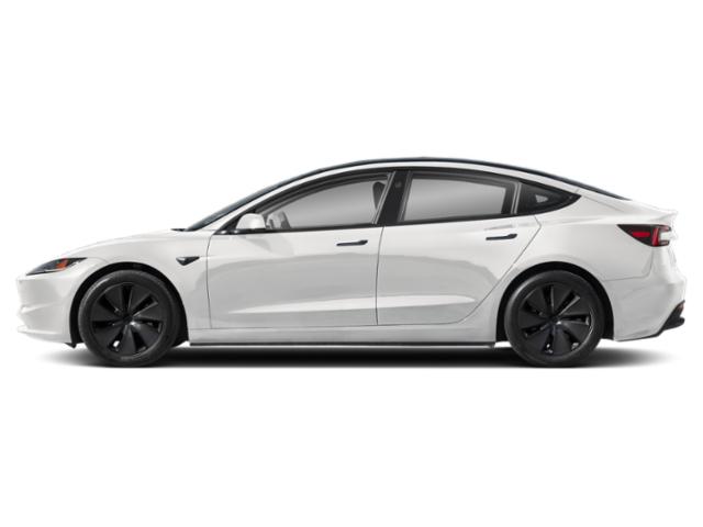 2024 White Tesla Model 3 Long Range AWD Sedan