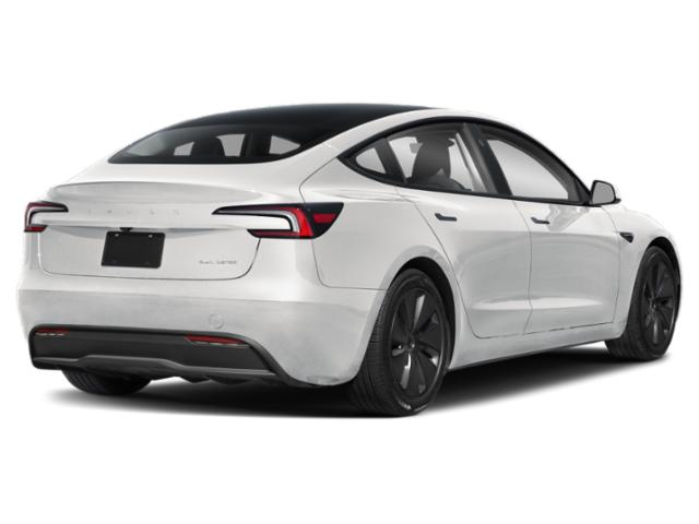 2024 White Tesla Model 3 Long Range AWD Sedan