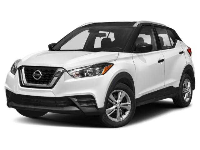 2020 Aspen White/Super Black Nissan Kicks SV SUV