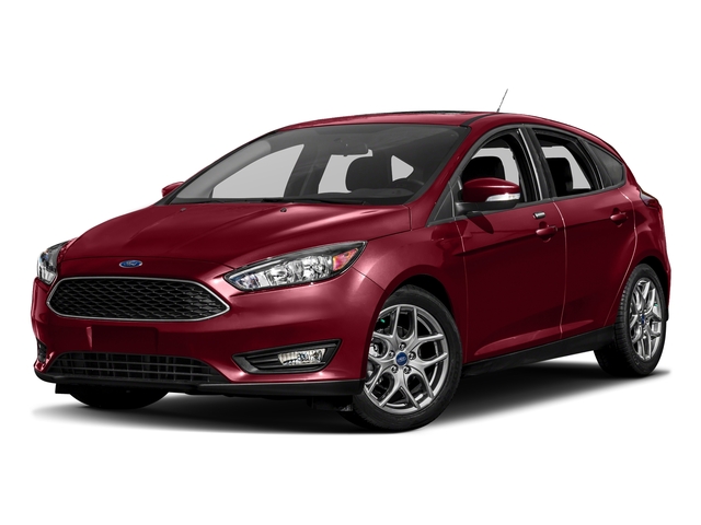 2017 Ruby Red Metallic Ford Focus SEL FWD Hatchback
