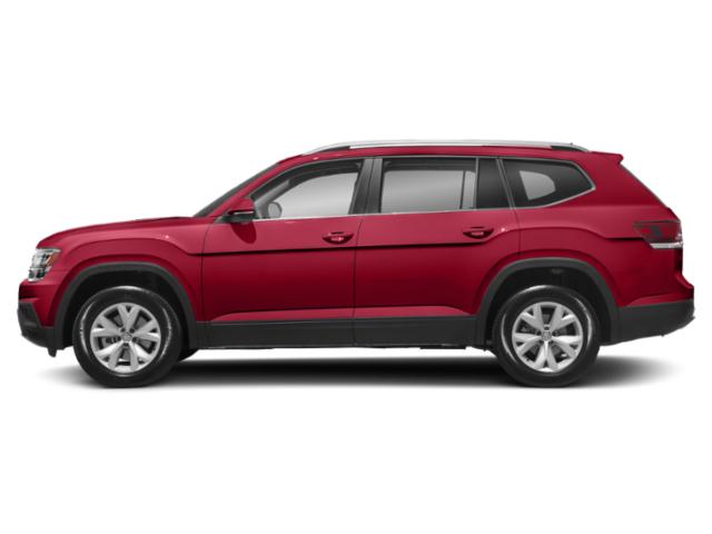 2018 Red Volkswagen Atlas 3.6L V6 SE AWD SUV