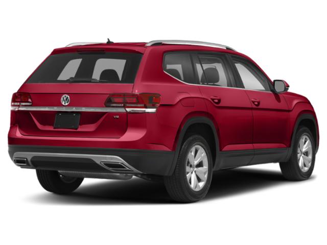 2018 Red Volkswagen Atlas 3.6L V6 SE AWD SUV
