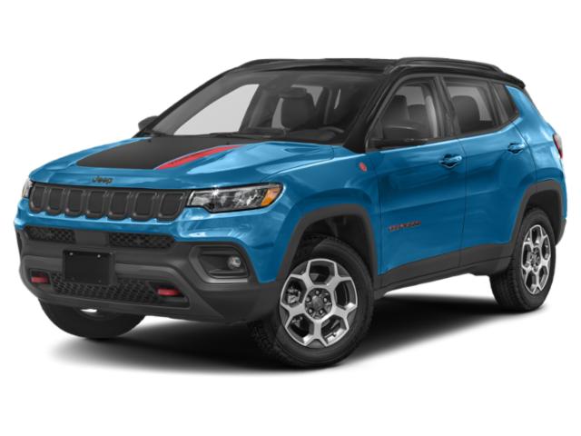 2022 Laser Blue Pearlcoat Jeep Compass Trailhawk 4X4 SUV