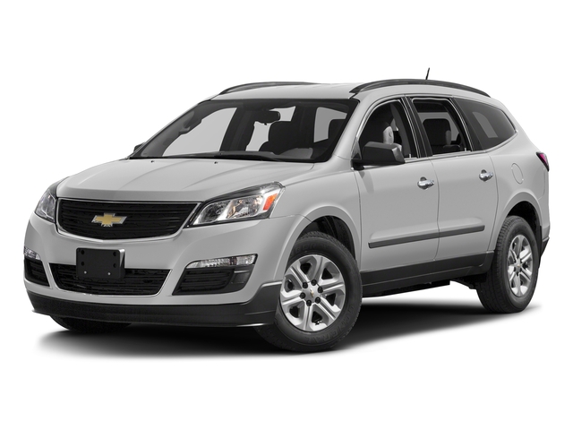2017 Silver Ice Metallic Chevrolet Traverse LS AWD SUV