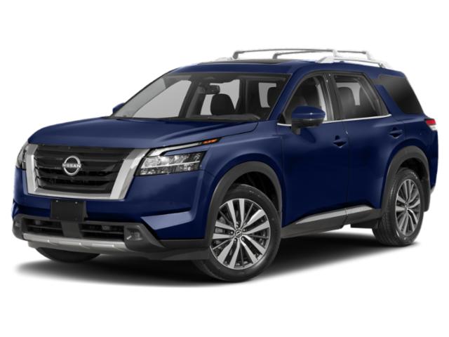 2023 Deep Ocean Blue Pearl Nissan Pathfinder Platinum 4X4 SUV