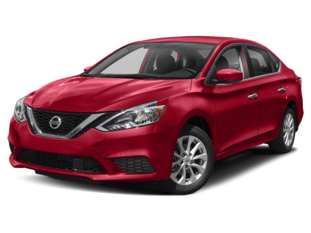 2019 Scarlet Ember Tintcoat Nissan Sentra SV FWD Sedan