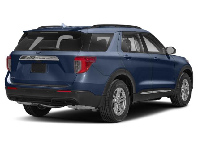 2024 Blue Metallic Ford Explorer XLT 4X4 SUV